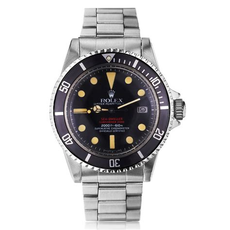 rolex sea dweller 1977|rare rolex sea dweller models.